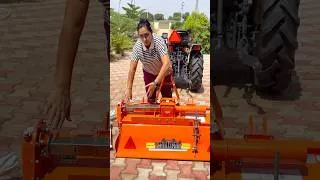 Thumbnail: mini tractor rotavator 🚜 ट्रैक्टर रोटावेटर 🔥 #tractor #latest  #rotavator #shaktimanrotavator