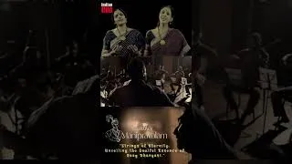 Thumbnail: Dhanyasi and Strings: A journey of sound and emotion. Listen to the full song today!