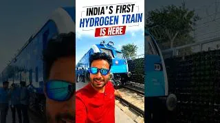 Thumbnail: India’s first Hydrogen train 🚂 || World’s Most powerful Hydrogen train