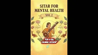 Thumbnail: Sitar for Mental Health Vol. 2 🌿 | Instant Relaxation #Shorts