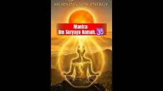 Thumbnail: Wake Up Instantly: Ancient Sun Visualization ☀️ #Shorts
