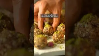 Thumbnail: Dates and Nuts Ladoos- Flavoured with saffron and cardamom