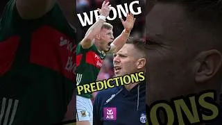 Thumbnail: "I've never seen so many WRONG PREDICTIONS" - Tomás Ó Sé on why Mayo can beat Kerry