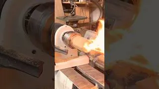 Thumbnail: Hand-turned charred white oak whiskey drinking cup