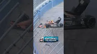 Thumbnail: Romain Grosjean is out after the restart #romaingrosjean #indycar #racing