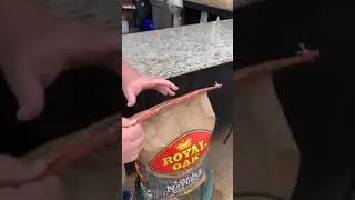 Thumbnail: How to Open a Bag of Charcoal, Kitty Litter, Dog Food, Etc