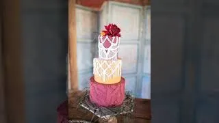 Thumbnail: Wedding cake decoration | Boho wedding cake #wedding #weddingcake #weddingdecor #cake #cakedesign