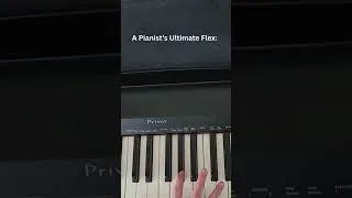 Thumbnail: A Pianist's Ultimate Flex #shorts #piano #pianist #viral #music #keyboard #trending #talent #flex