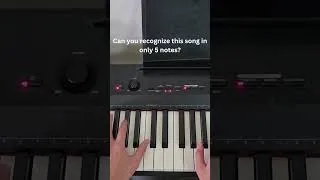 Thumbnail: Subscribe if you know this song! (5 note edition) Part 2! #piano #guessthesongmusicquiz #pianocover