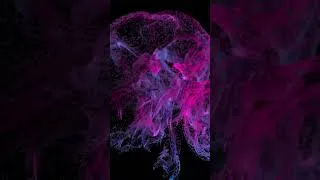 Thumbnail: Abstract Fluid Particles #abstractart #artforrelaxation #immersivevisuals #artforvjs #colors #art