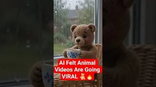 Thumbnail: This AI Felt Animal Trend Is EXPLODING Right Now 🤯🧸 #aianimation  #chatgpt #youtubeshorts #aivideos