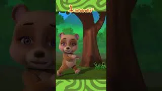 Thumbnail: Jungle Mai Aaya Ek Chor Aya - Police Bandar Mama | Hindi Rhymes & Cartoons | Infobells #hindirhymes