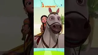 Thumbnail: Gurram Gurram, Pada Veldam - Horse Song | Telugu Rhymes for kids | Infobells #chalchal #gurram