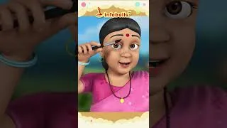 Thumbnail: Grandpa, Grandpa Meru Ekkada Unnaru? Hide & Seek | Telugu Rhymes for kids | Infobells #infobells