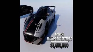 Thumbnail: Most Expensive Cars Comparison #Shorts