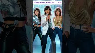 Thumbnail: Thomas Anders, Sandra & C.C. Catch ❤️ Feel the Passion |#shorts