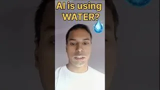 Thumbnail: AI vs Water: The Reality You Must Know💧#shorts #ai #trending  #education