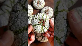 Thumbnail: strawberry matcha latte cookies