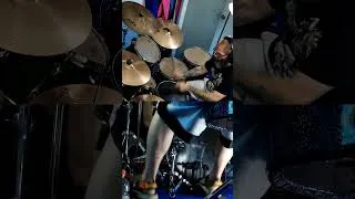 Thumbnail: As I Lay Dying - Parallels Cover Drum Clip #heavymetal #asilaydying #doublebass