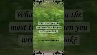 Thumbnail: Writing Troubles? #writing #writingtips #writingstruggles #writingcommunity #writingshorts