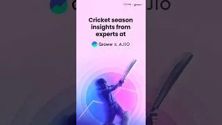 Thumbnail: Cricket season insights from experts at Groww and Ajio