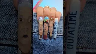 Thumbnail: Trying Back To The Future Nails For The First Time ⚡️ Great Scott! #nailart