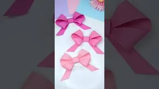 Thumbnail: Paper Bow DIY 🎀  Easy Paper Crafts
