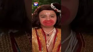 Thumbnail: धर्म की रक्षा के लिए जब हनुमान जी ने जामवंत को सुनाई दिव्य कथा | #bajrangbali #hanumanji  #shorts