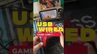 Thumbnail: USB WIRED GAMING CONTROLLER 🎮 #insertcoingaming #retrogaming #wiredgamepad