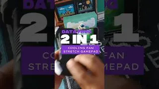 Thumbnail: DATA FROG 2 IN 1 COOLING FAN STRETCH GAMEPAD #insertcoingaming #games