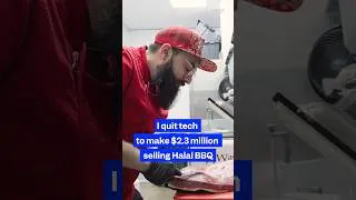Thumbnail: He left #SiliconValley to build a multimillion-dollar #BBQ business. #entrepreneur #smallbusiness