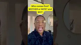 Thumbnail: Who comes first MOTHER or WIFE?🤷‍♀️🤔🤔