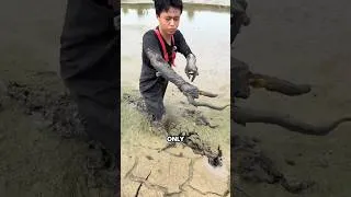 Thumbnail: He Catches Eels With His Bare Hands! 😱 | Eel Farming Explained