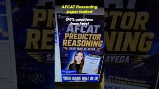 Thumbnail: Just do this for AFCAT !!