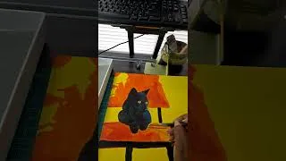 Thumbnail: Cat: Oil Painting Time Lapse