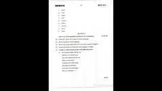 Thumbnail: KSOU |BA Question papers important questions