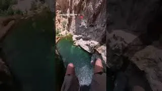 Thumbnail: Jumpscared HIMSELF with a rock before jumping | Insta360 Ace Pro 2
