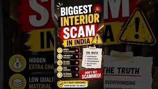 Thumbnail: Biggest InteriorScam🔥😡🔥😡🔥#interior #interiordesign #viral #video #shorts #short #reels #youtube