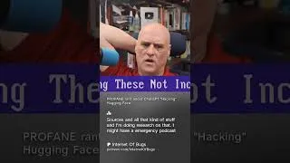 Thumbnail: Preview: PROFANE rant (on Patreon) about ChatGPT "Hacking" HuggingFace #aibubble #news