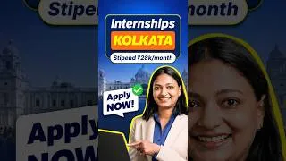 Thumbnail: Paid and WFH Internships in Kolkata | Apply via Internshala | ₹20K/month