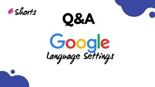 Thumbnail: How to change Google's language settings | #Shorts