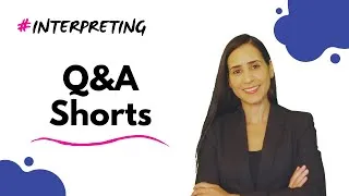 Thumbnail: Quick Q&A | Answering Flor's questions | #Shorts | Interprepedia
