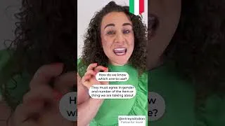 Thumbnail: How to Use Italian Demonstrative Pronouns