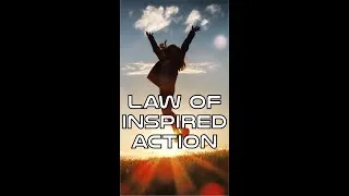 Thumbnail: Law of Inspired Action #Shorts