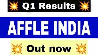 Thumbnail: Affle India Q1 Results 2026 | Affle India Results Today | Affle India Share Latest News |Affle india