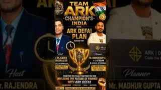 Thumbnail: ARK DEFAI || FIRST TREDITIONAL DEFAI PROJECT IN THE WORLD || USE CASE PRODECT ARKIE AI