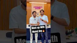 Thumbnail: Social Media का Power🔥 Meet-up With Manoj Dey✅ #invisiblegyan #manojdey #motivation #shorts