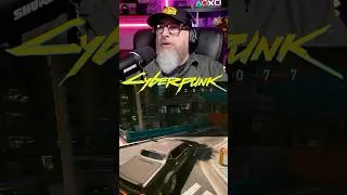 Thumbnail: Learning to drive in Cyberpunk 2077 #gamingshorts #cyberpunk2077