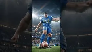 Thumbnail: Big Man Played Football ⚽️ #aivideo #basketballhighlights