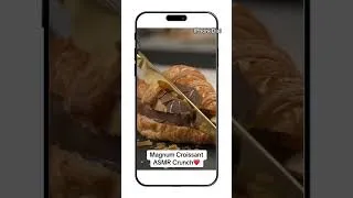 Thumbnail: MAGNUM Ice Cream Croissant | IPhoneDial #shorts
